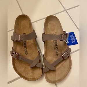 Birkenstock Mayari Women’s Sandal Size 39 8-8.5 ~Mocha~ *Brand New w/ Tag*